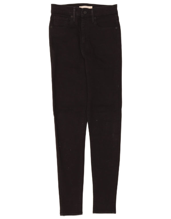 Vaqueros Levi's Mile High Super Skinny para mujer W27 L30 Algodón negro