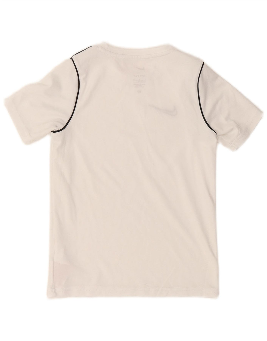 NIKE Camiseta Dri Fit para niños 8-9 años Small Blanco Poliéster