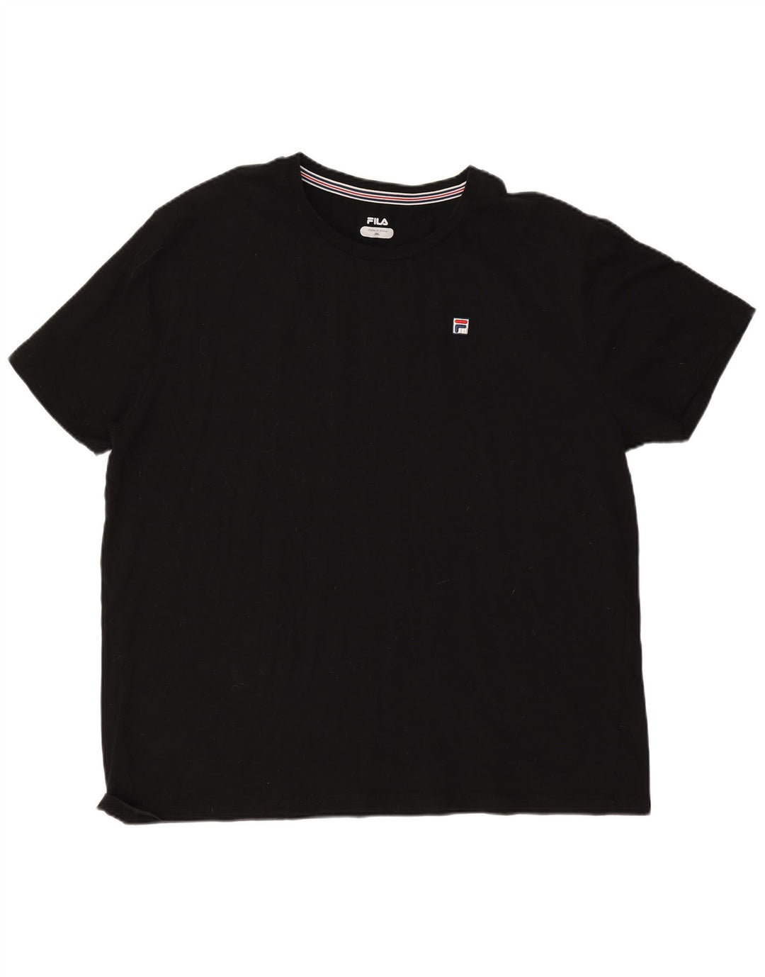 Fila Camiseta Hombre Top 3XL Algodón Negro