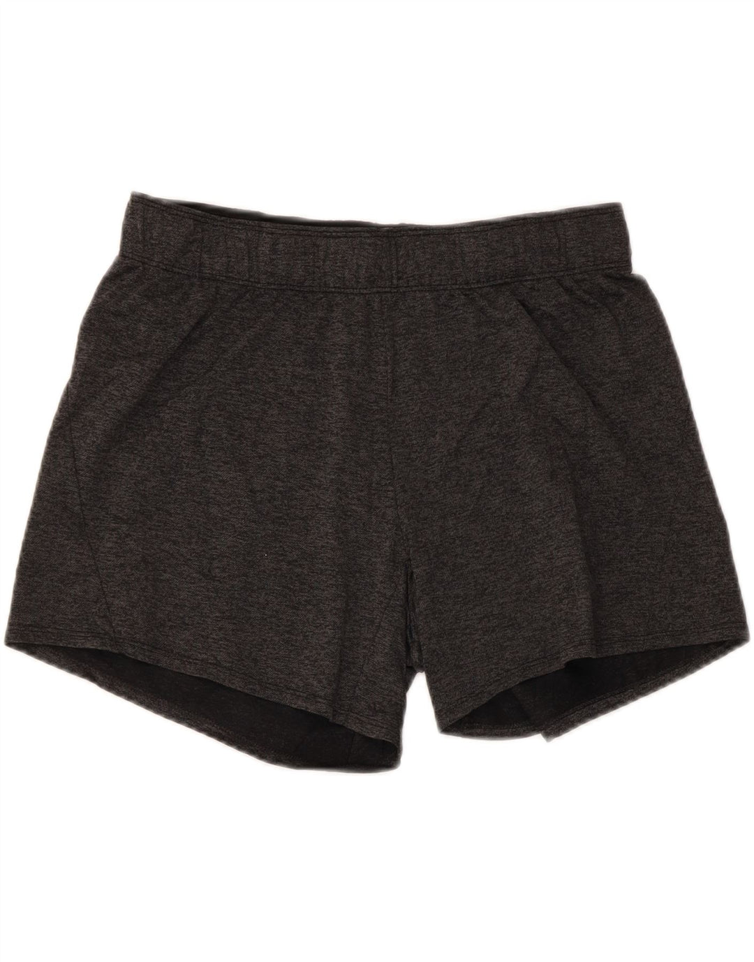 Nike - Pantalones cortos deportivos Dri Fit para mujer, talla 40, poliéster gris medio