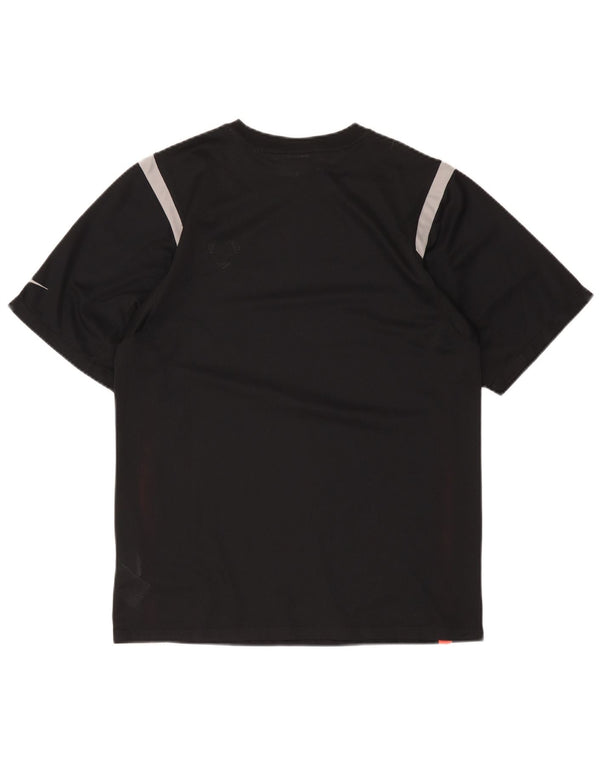 Nike Camiseta para hombre Top ES 38/40 Medium Negro Colorblock Poliéster Deportes
