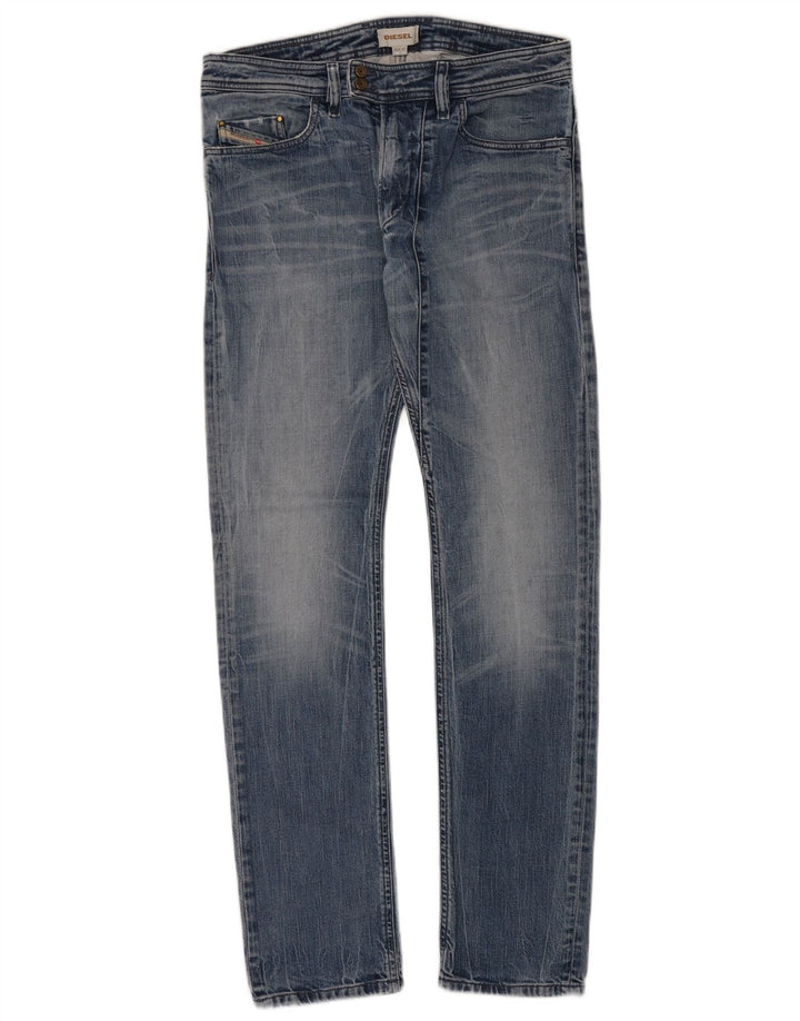 Diesel Vaqueros pitillo para hombre W32 L34 Algodón azul