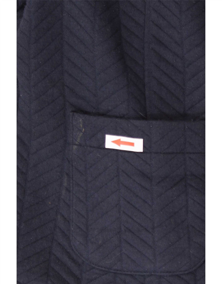 Marks & Spencer Chaqueta Blazer para Mujer UK 40 Mediano Azul Marino Poliéster