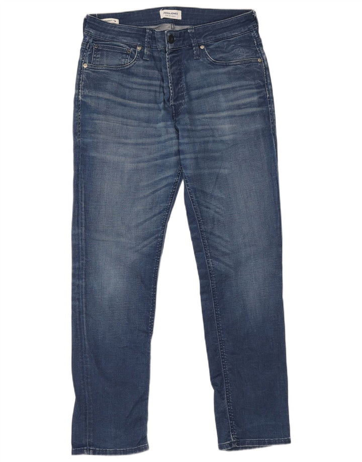 JACK & JONES Vaqueros rectos Tim para hombre W32 L30 Azul