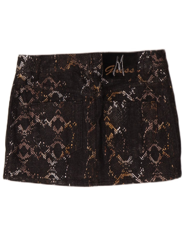 Falda vaquera para mujer Guess By Marciano IT 42 Medium W30 Algodón negro