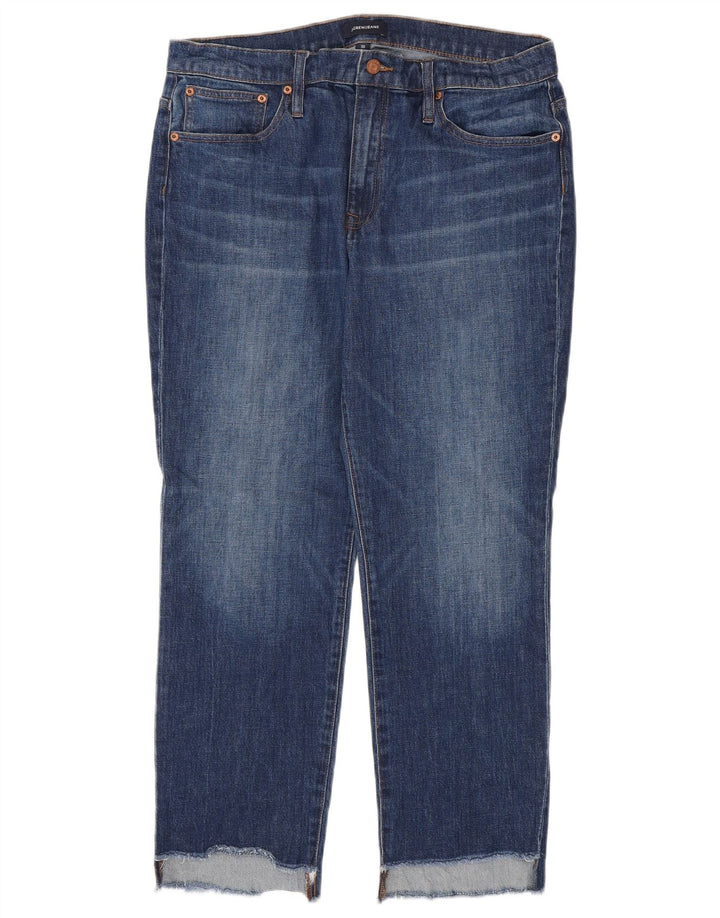 J. CREW Vaqueros rectos para mujer W30 L27 Algodón azul
