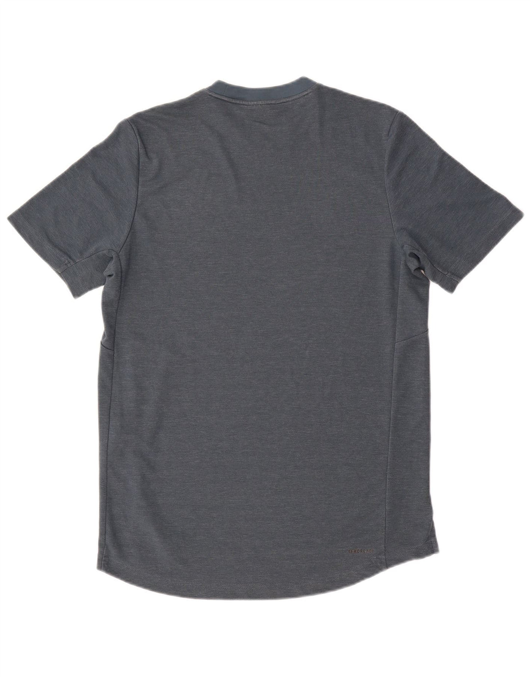 Adidas Camiseta gráfica para hombre Top Small Azul marino Poliéster