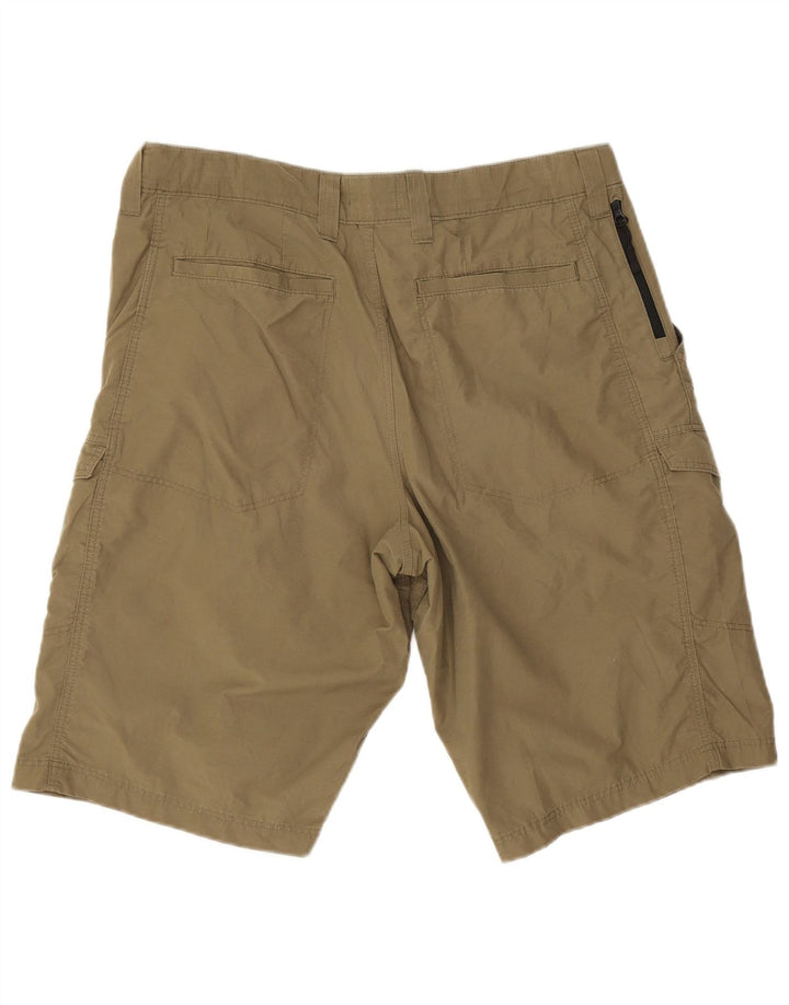 Marks & Spencer Pantalones cortos tipo cargo para hombre W34 Large Khaki Cotton