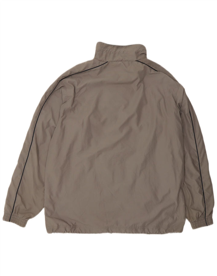 CHAMPION Chaqueta superior de chándal para hombre Poliéster gris grande