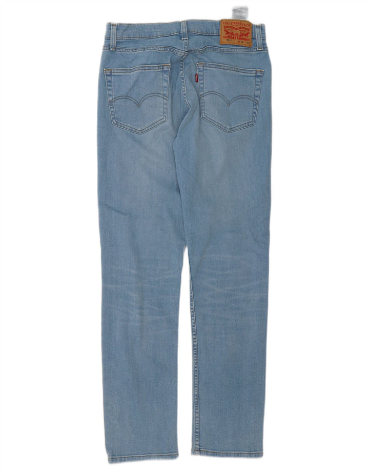 Levi's Hombre 511 Slim Jeans W32 L32 Algodón Azul