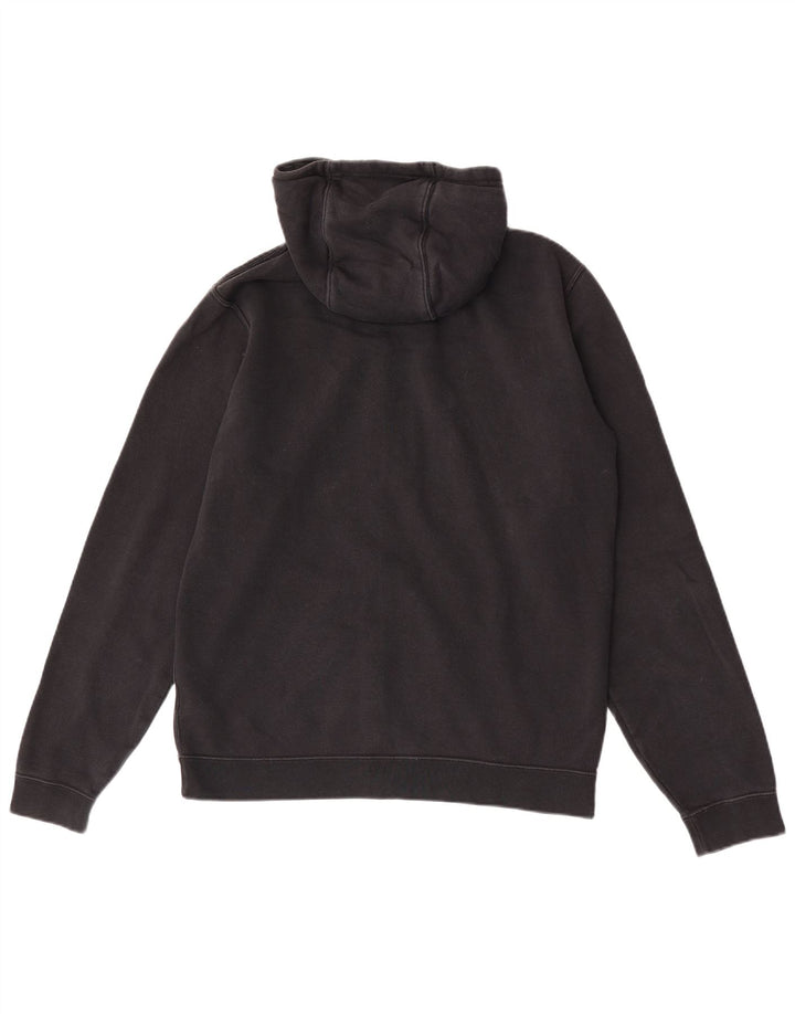 Nike - Sudadera con capucha y cremallera para hombre, tamaño mediano, algodón negro