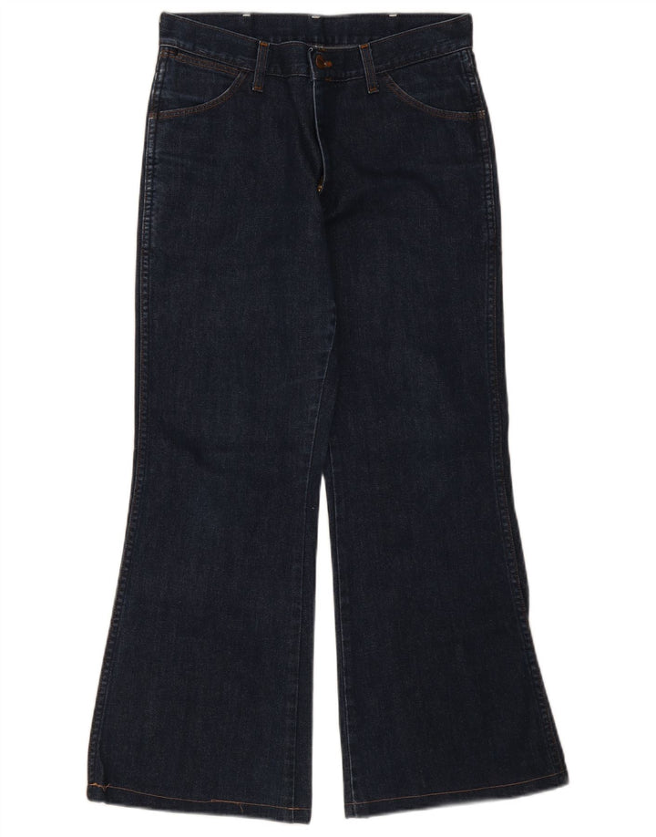 Wrangler Vaqueros Acampanados Para Hombre W30 L28 Algodón Azul Marino