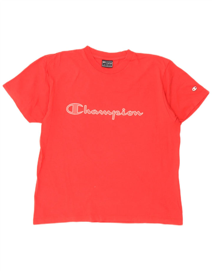 Champion Camiseta Gráfica para Hombre Top Grande Rojo