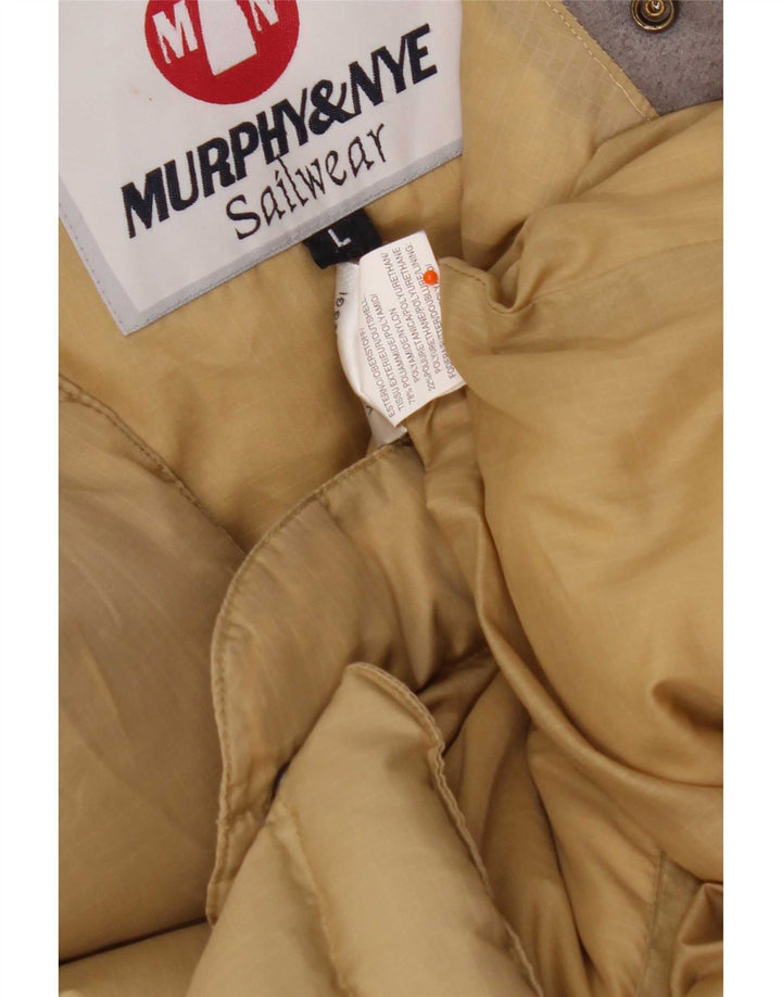 Murphy & Nye Chaleco acolchado para hombre UK 40 Large Beige Poliamida