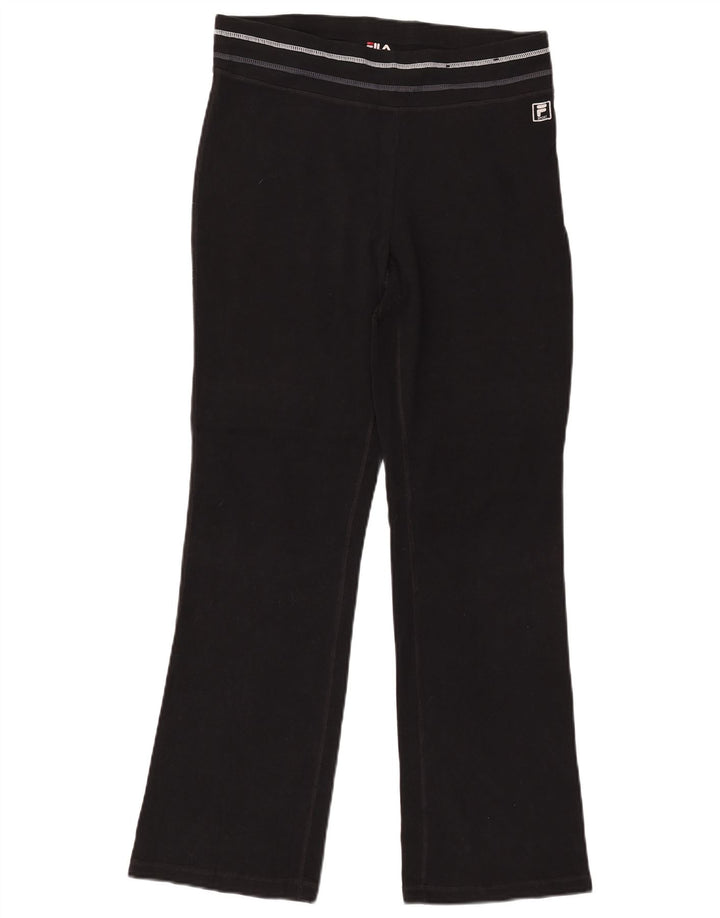 FILA Pantalones de chándal para mujer UK 44 Grande Algodón negro