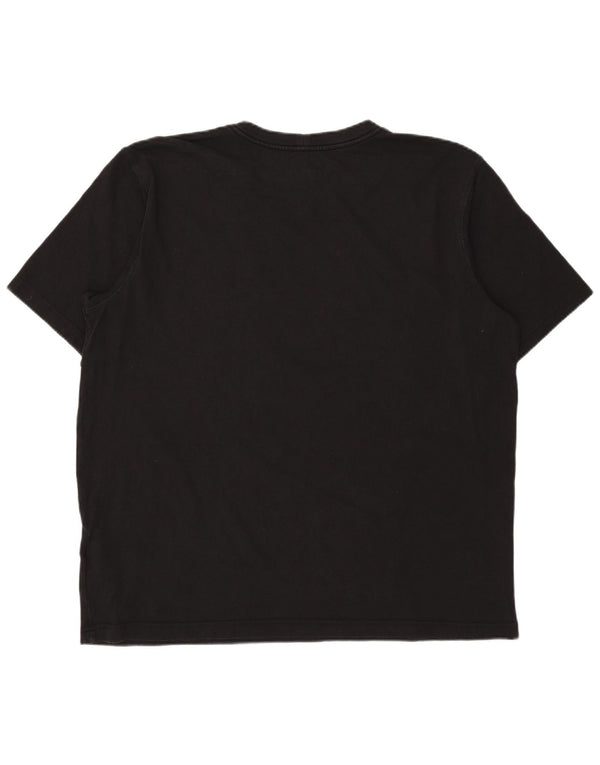 Carhartt Camiseta de ajuste relajado para hombre Top XL Algodón negro