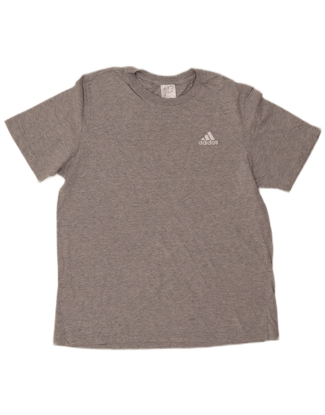 Camiseta ADIDAS Hombre Top Gris Medio Algodón
