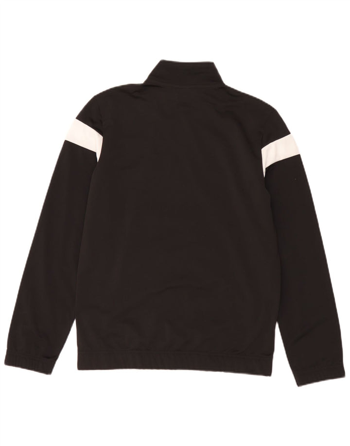 Puma Chaqueta de chándal para niño 13-14 años Negro Colorblock Poliéster