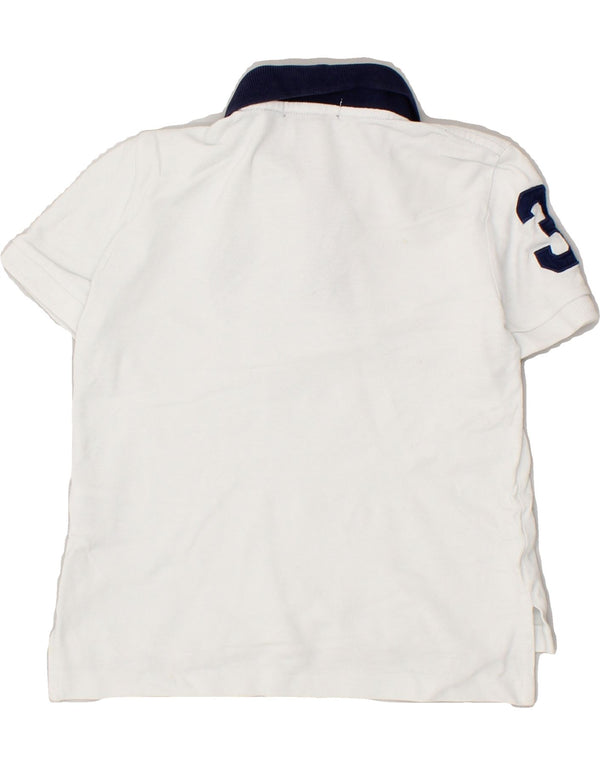 POLO RALPH LAUREN Polo gráfico para niño 2-3 años Blanco Algodón
