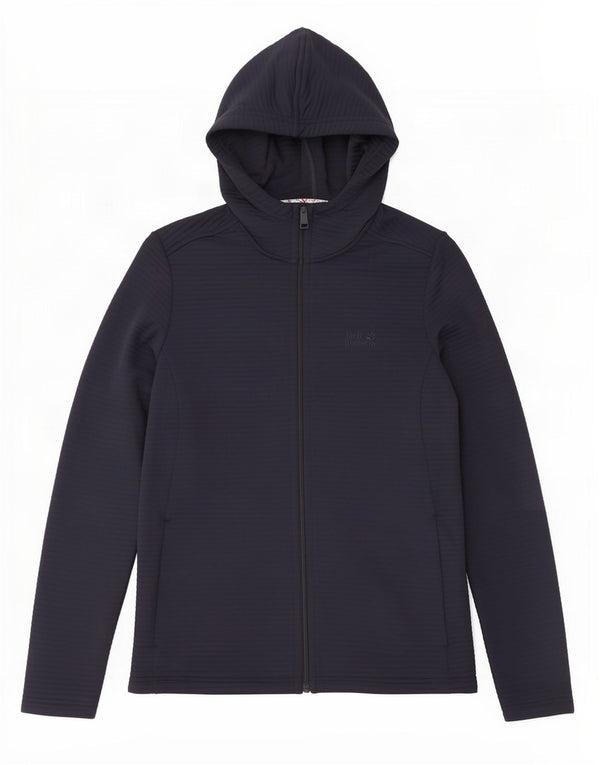 Jack Wolfskin Chaqueta de Chándal con Capucha para Mujer UK 10/12 Medium Azul Marino
