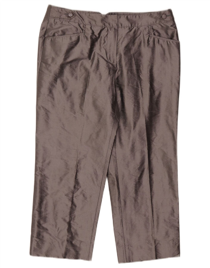 Pantalones Capri Recto Mujer Armani W31 L22 Gris