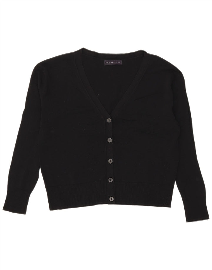 Marks & Spencer - Cárdigan extragrande para mujer, talla S, color negro
