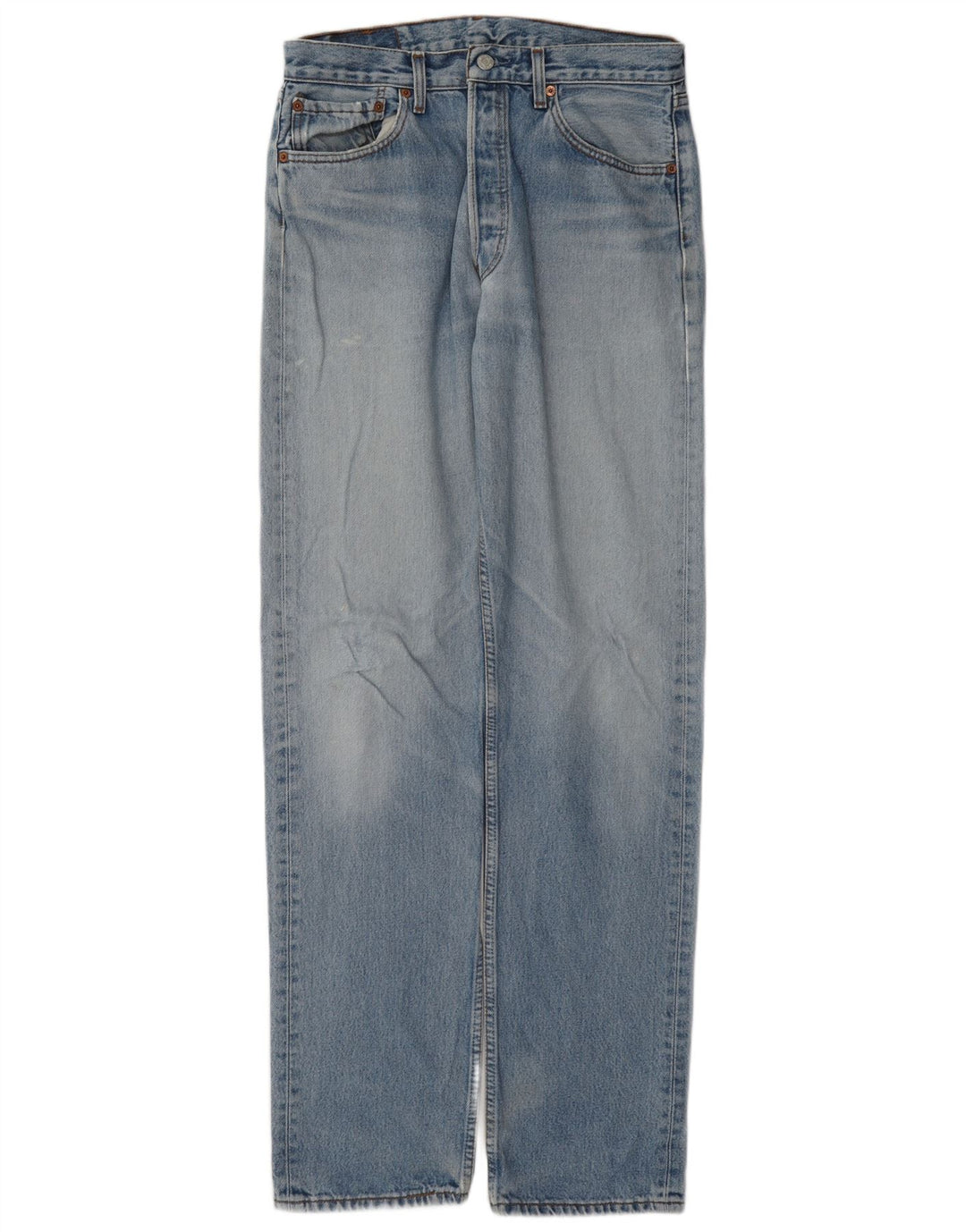 Levi's Jeans rectos 501 para hombre W33 L36 Algodón azul