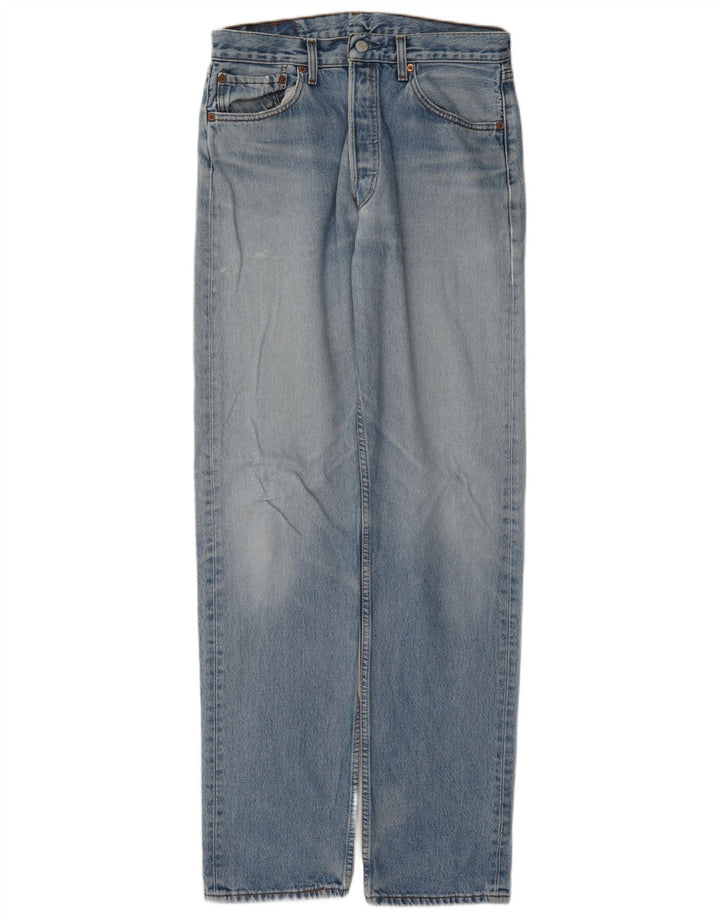 Levi's Jeans rectos 501 para hombre W33 L36 Algodón azul
