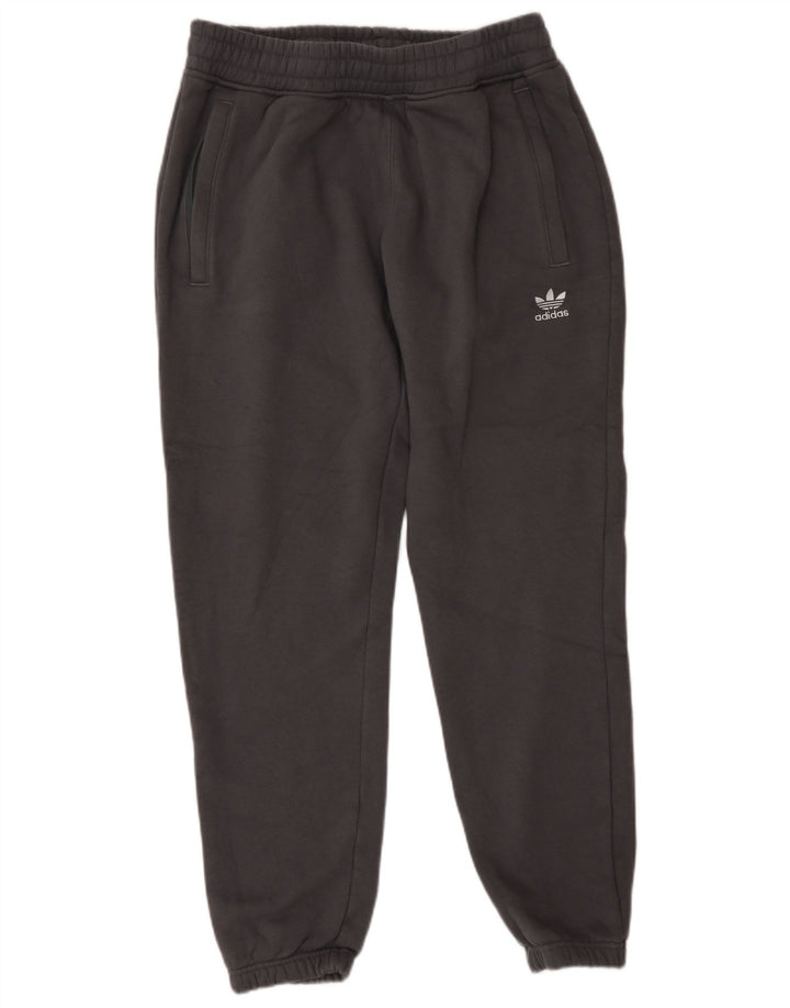 Adidas Hombre Pantalones De Chándal Joggers Gris Medio Algodón