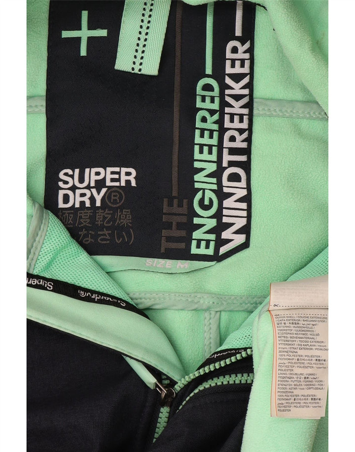 Superdry Chaqueta Cortavientos con Capucha Windtrekker para Hombre UK 38 Medium Azul Marino