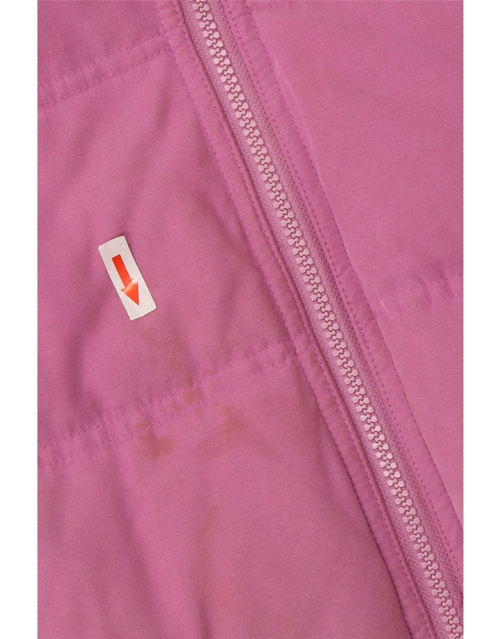 Musto Chaqueta acolchada extragrande para mujer UK 10 Small Pink Poliéster