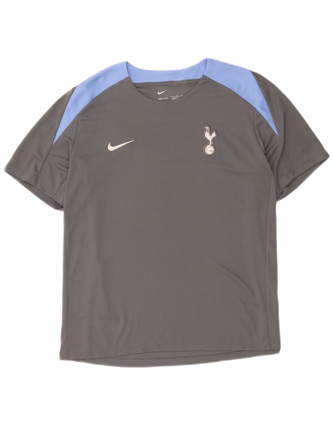 Camiseta Nike Dri Fit para hombre Top XL Gris Colorblock Poliéster