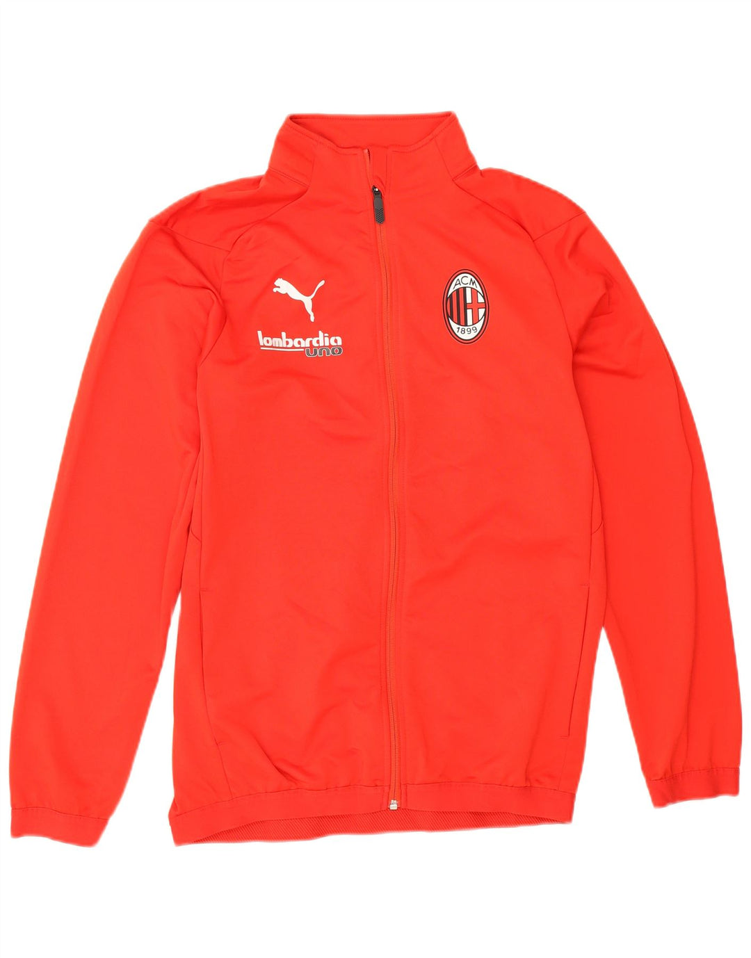 Puma AC Milan Graphic Chándal Top Chaqueta para Hombre Rojo Mediano