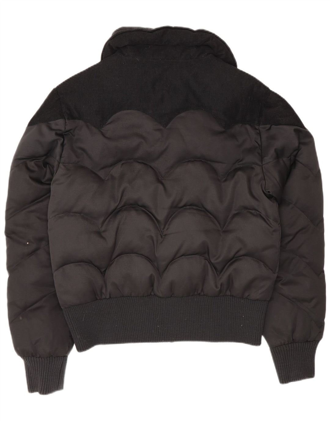 Levi's Chaqueta Bomber Acolchada Para Mujer UK 46 Grande Poliéster Negro