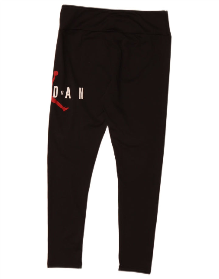 Jordan Leggings gráficos para niña 10-11 años Mediano Negro Poliéster