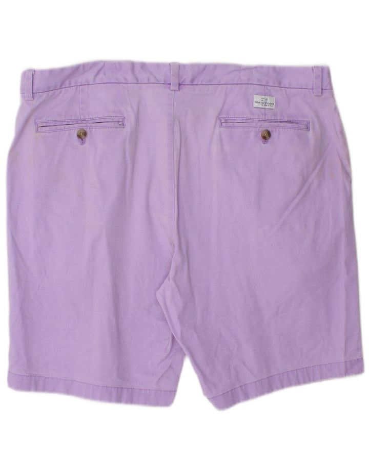 VINEYARD VINES Pantalones cortos chinos para hombre W38 XL Algodón morado