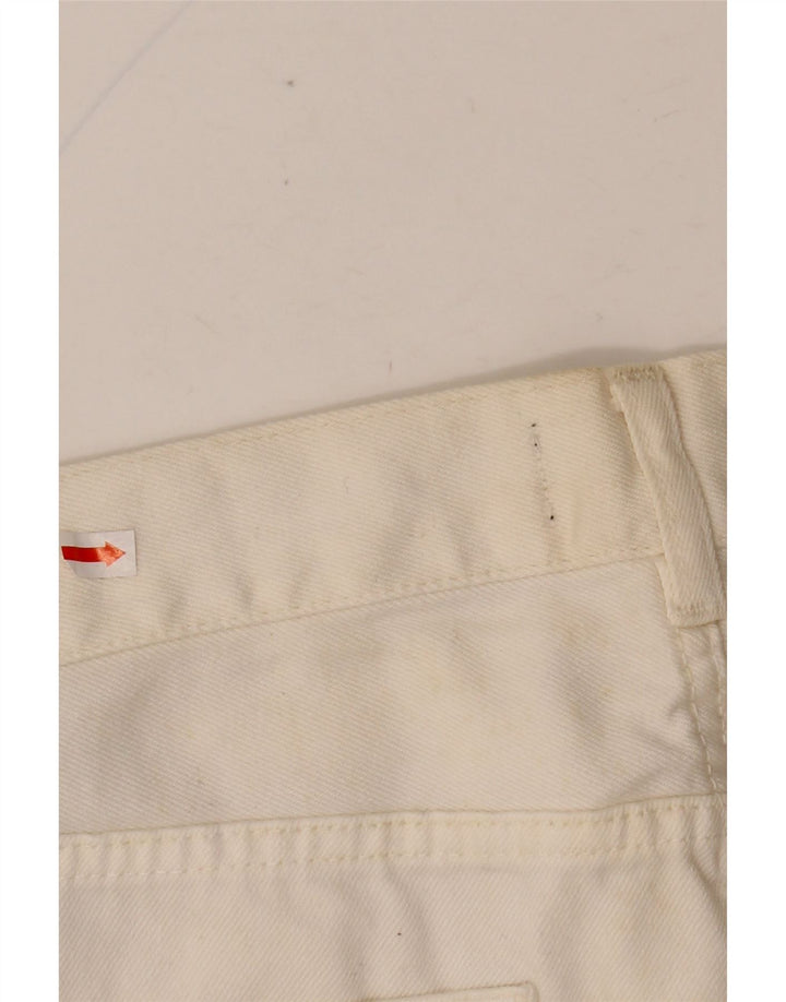 ZARA Vaqueros Slim para Hombre EU 40 Medium W31 L28 Algodón Blanco Roto