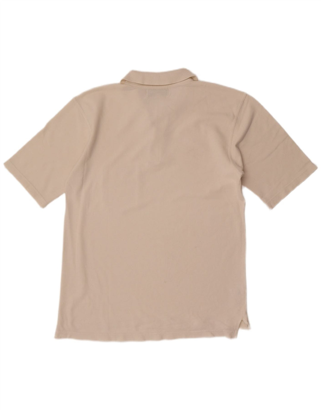 Polo Barbour Para Hombre Grande De Algodón Blanco Roto
