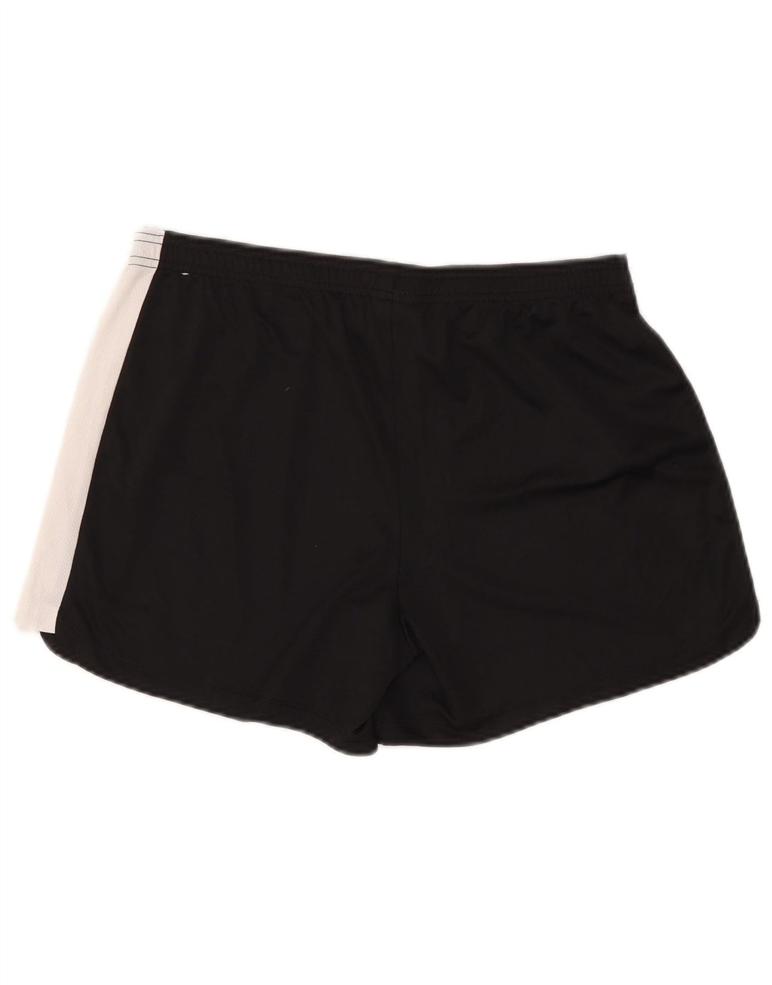 Nike Pantalones cortos deportivos para mujer UK 46 Grande Negro Colorblock Poliéster