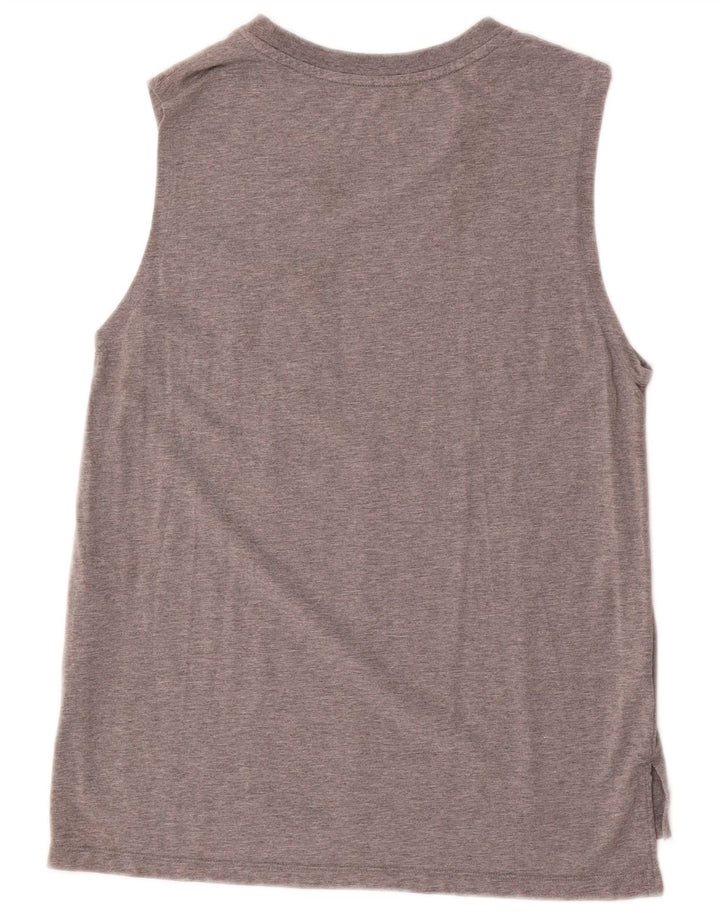 Nike - Camiseta sin mangas para hombre, talla pequeña, modal gris moteado