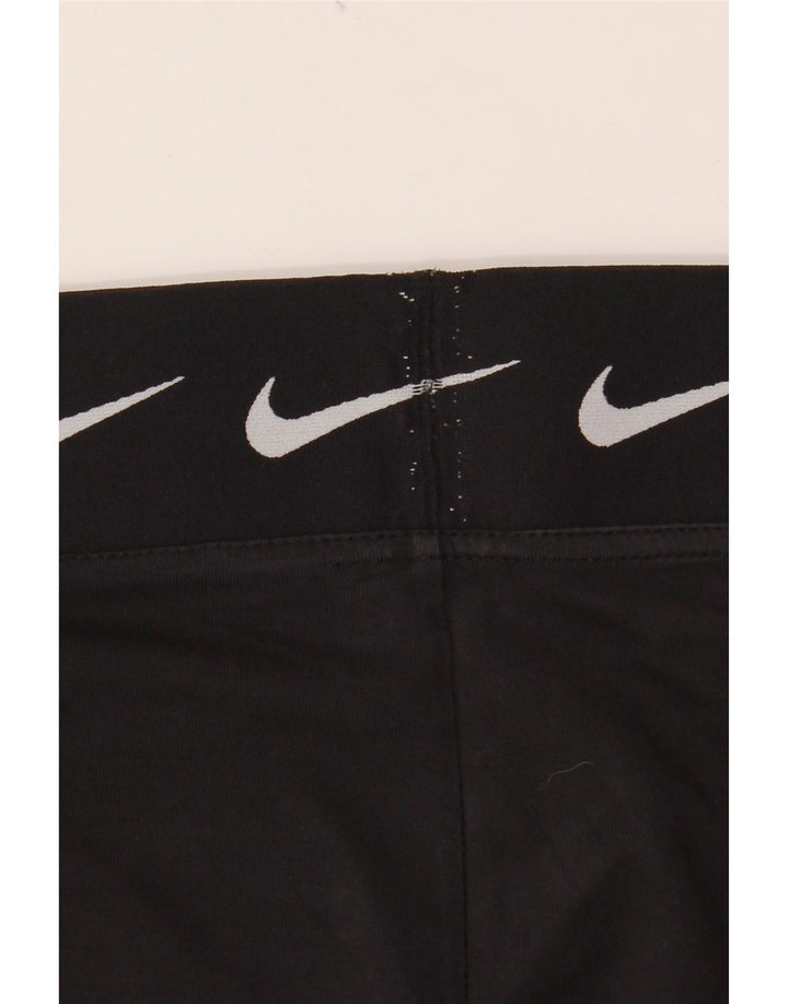 NIKE Leggings gráficos para mujer UK 8 Small Negro