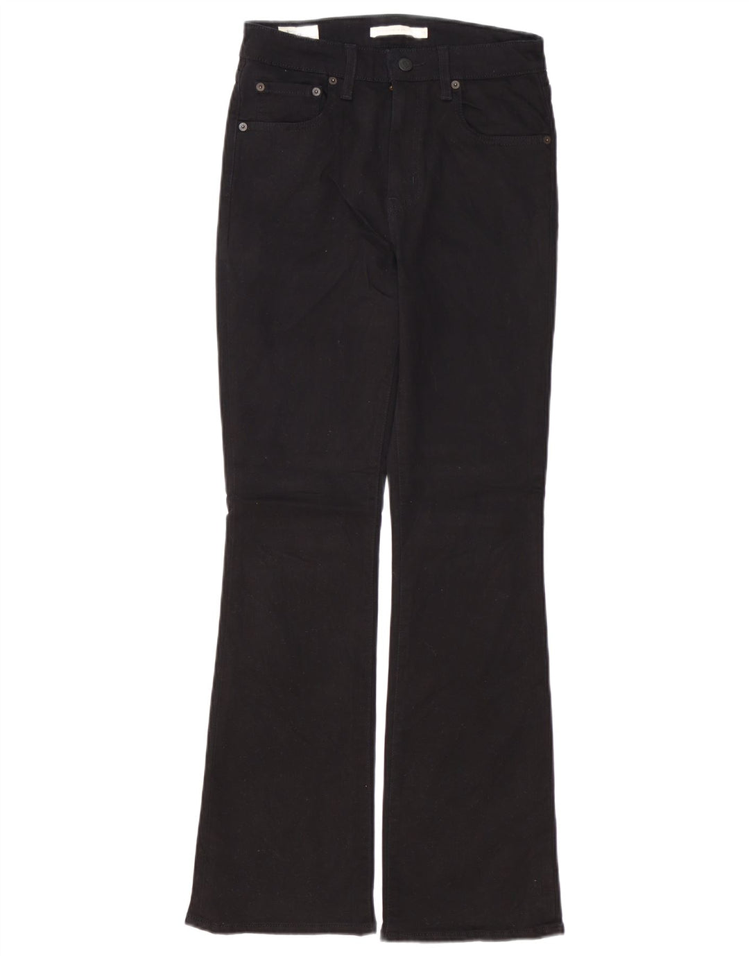 LEVI'S Jeans 725 de talle alto para mujer W28 L30 Algodón negro