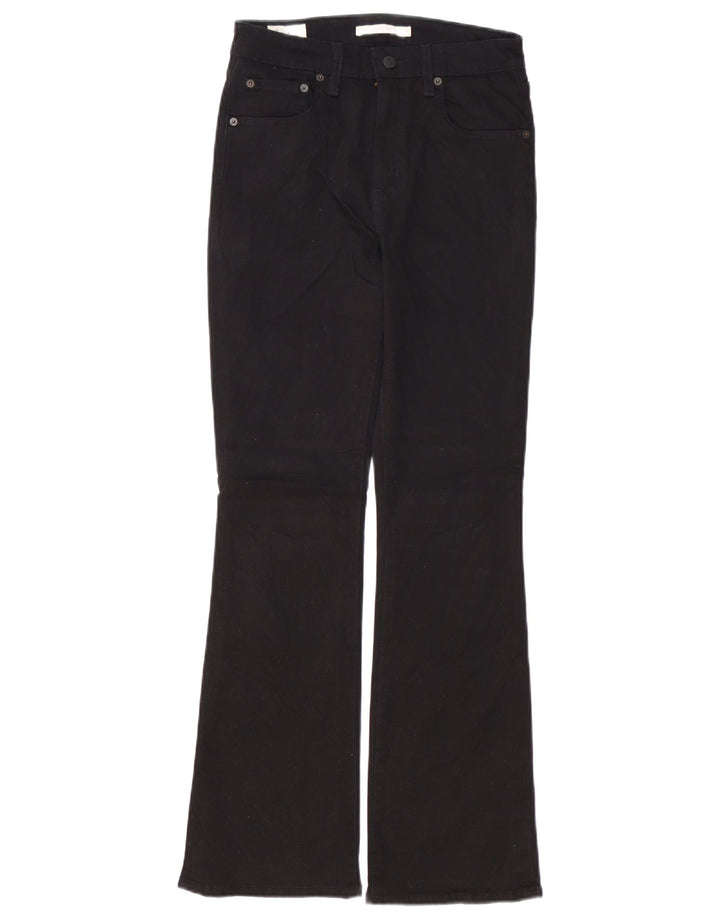 LEVI'S Jeans 725 de talle alto para mujer W28 L30 Algodón negro