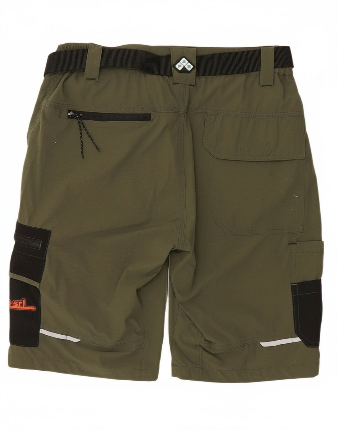 Pantalones cortos cargo gráficos vintage para hombre grandes W34 color caqui