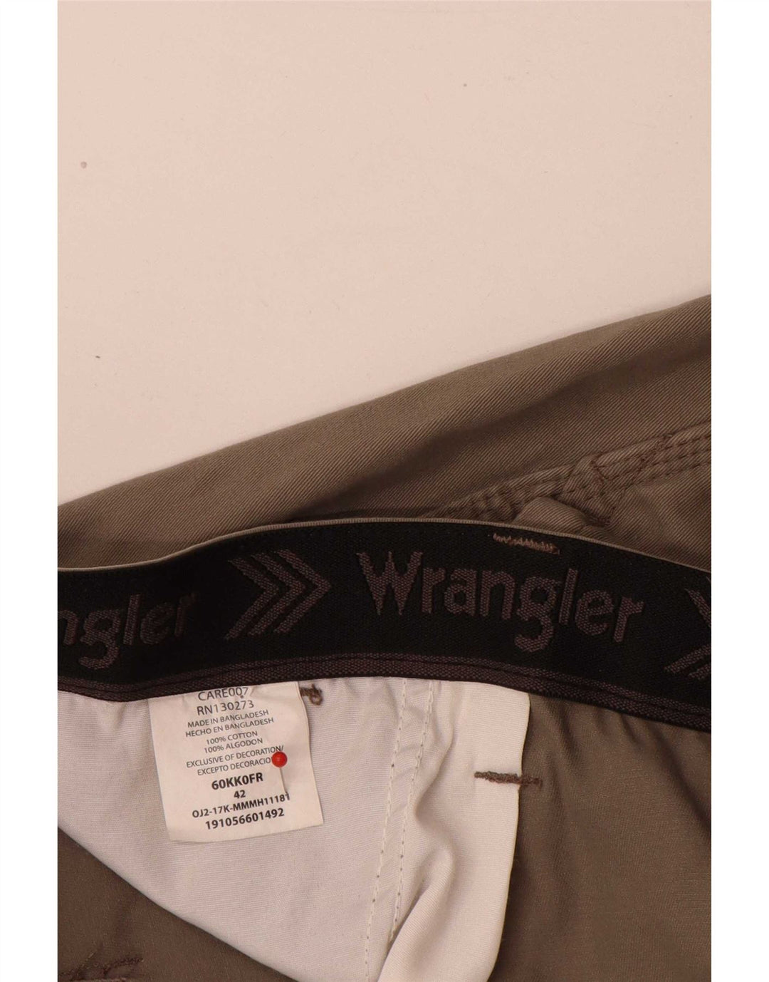 Wrangler Pantalones cortos cargo para hombre XL W42 Algodón gris