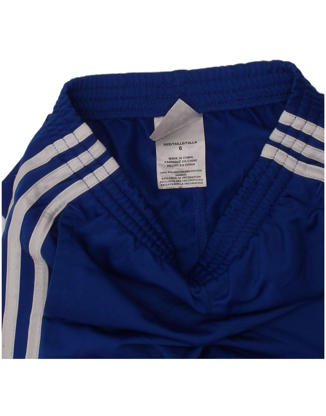 Adidas Pantalón Chándal Niño Joggers 5-6 Años Azul Poliéster