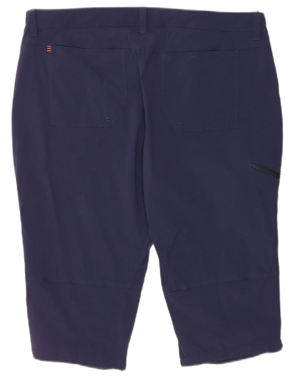 Pantalones cortos tipo cargo Orvis para mujer UK 40 Large W36 Nylon azul marino