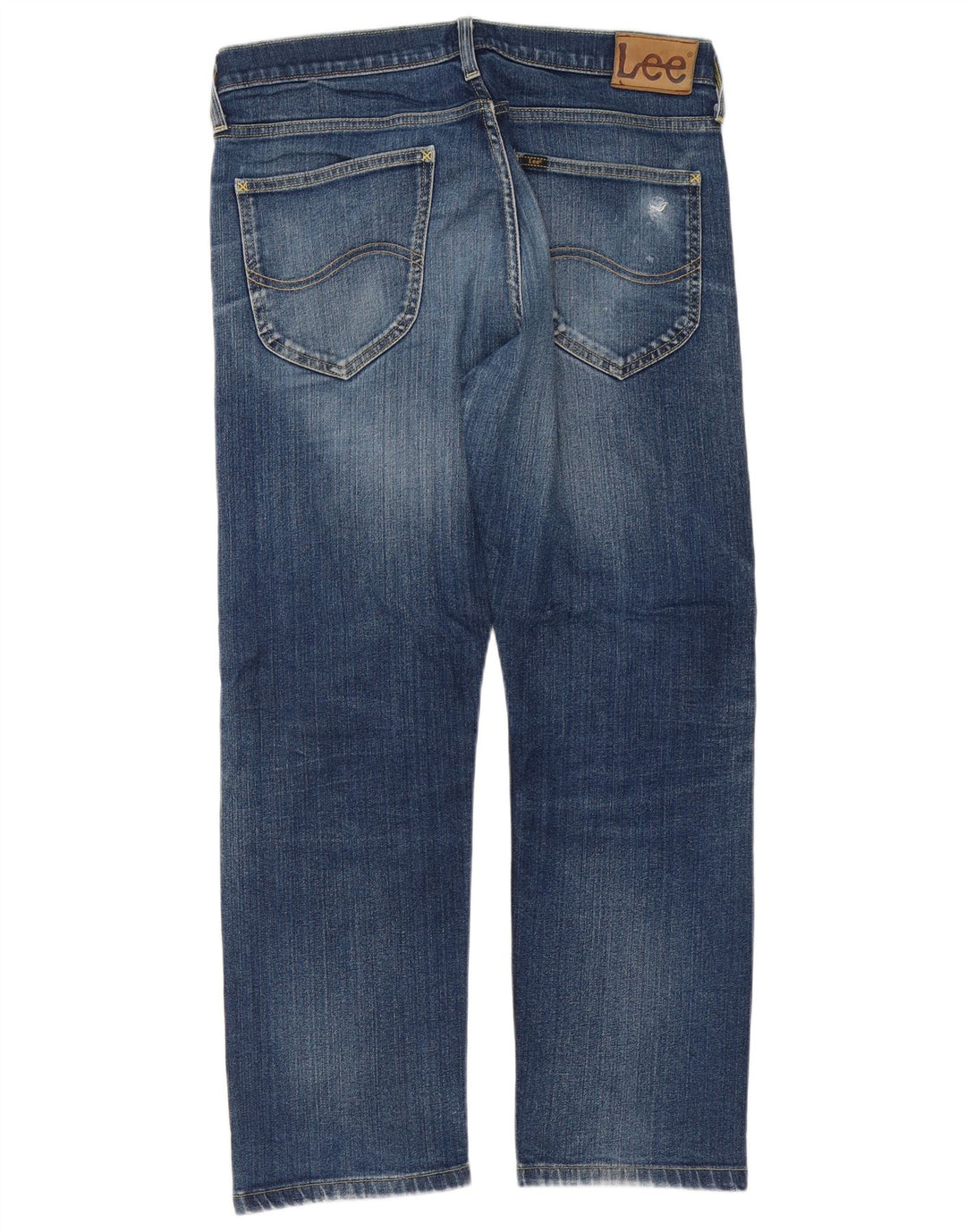 Lee Vaqueros Rectos Blake para Hombre W34 L28 Algodón Azul