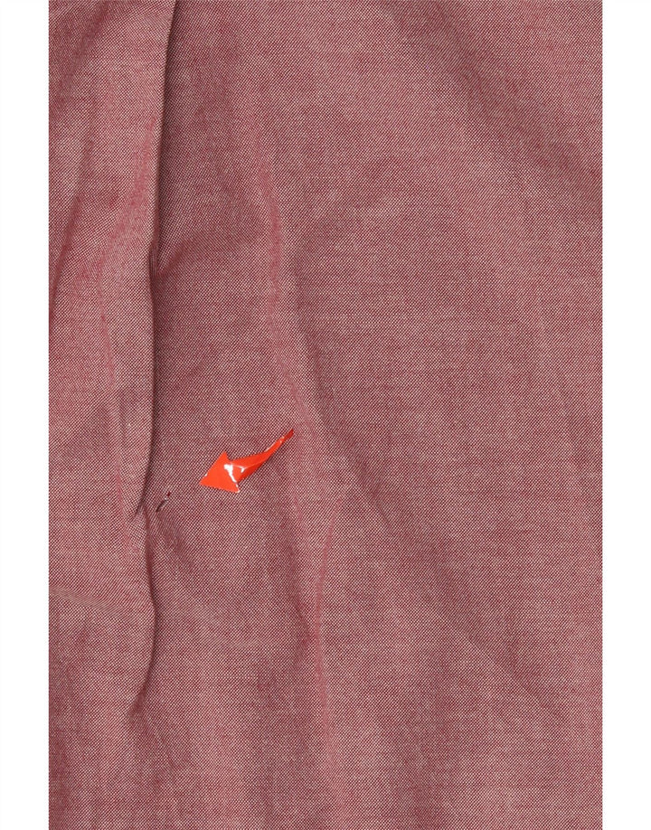 IZOD Camisa Hombre Grande Granate Algodón