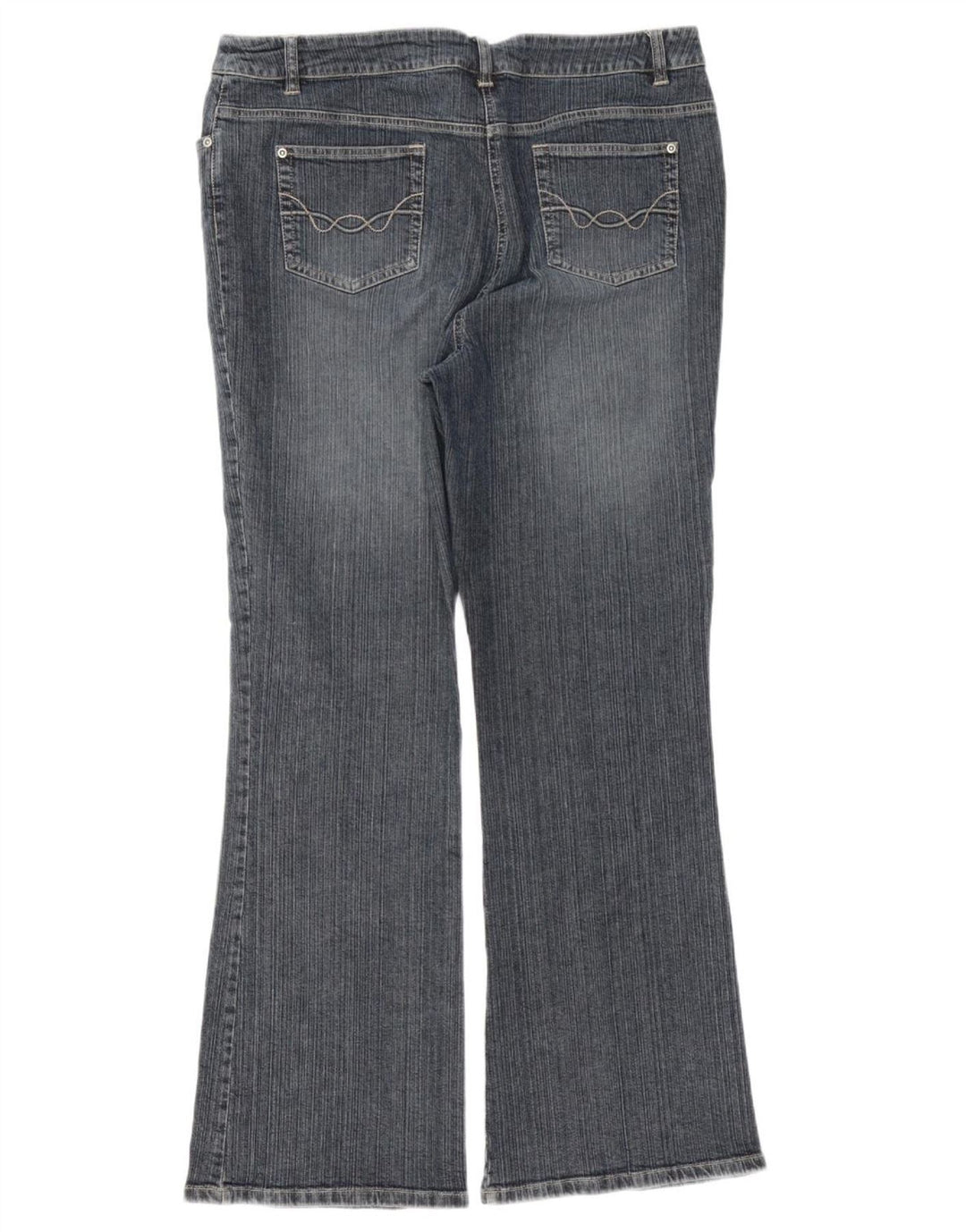 WALLIS Vaqueros Bootcut para Mujer UK 40 Grande W38 L32 Algodón Azul